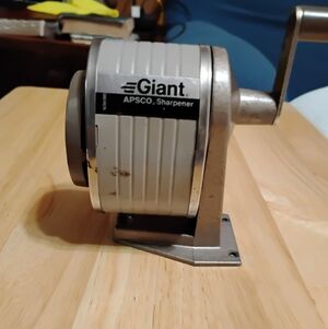 APSCO GIANT Sharpener - Silver
